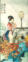 Lady painting