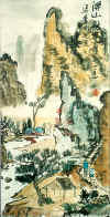 Mountain painting